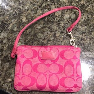 Coach wristlet
